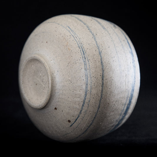 Matcha bowl in nerikomi #25-3