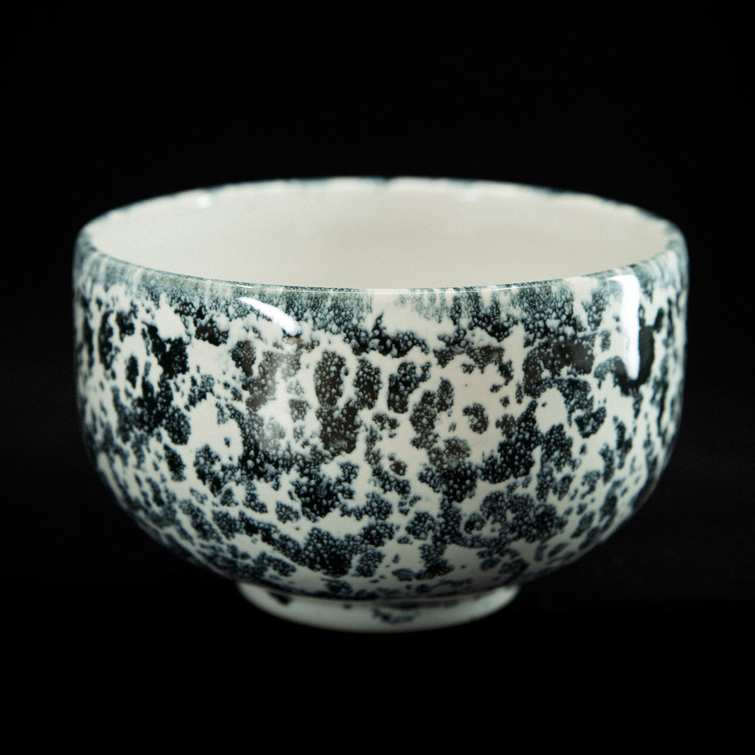 Matcha bowl in snow panther glaze #25-1