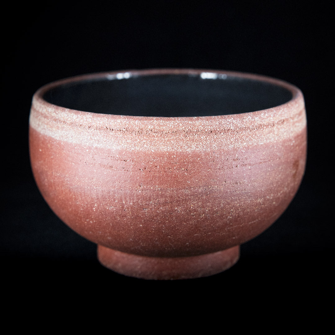 Matcha bowl in brick stoneware #25-1