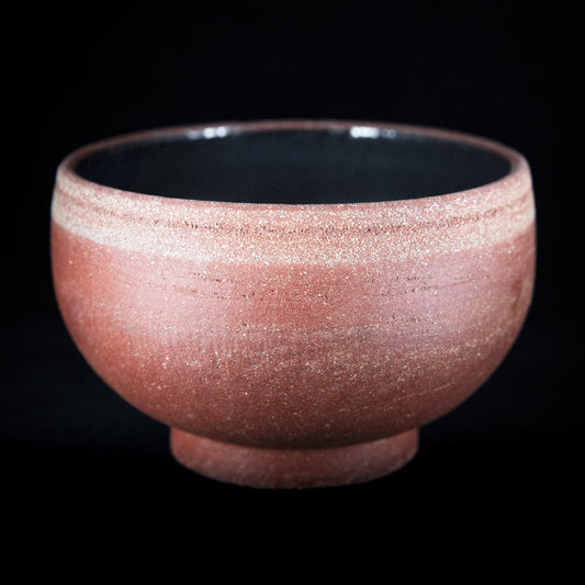 Matcha bowl in brick stoneware #25-1