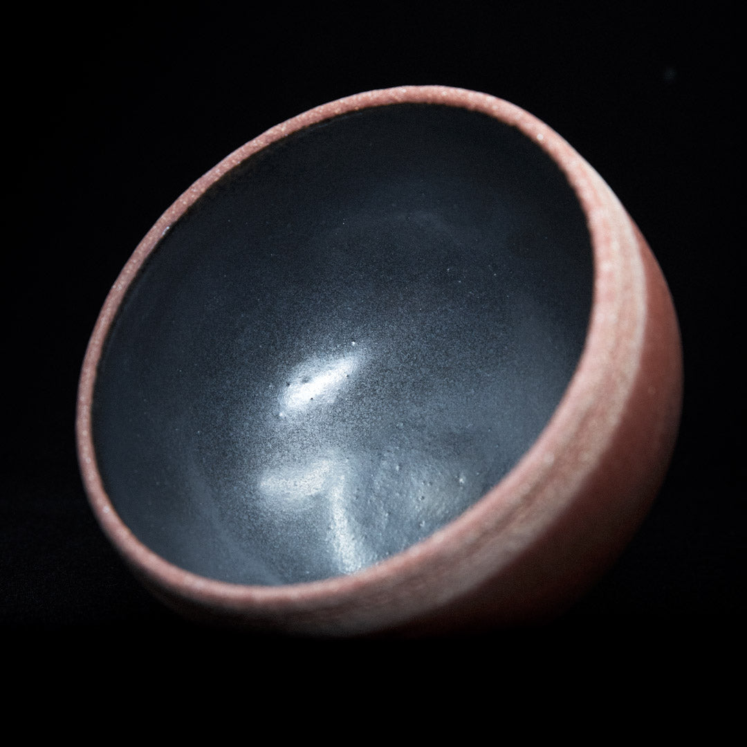 Matcha bowl in brick stoneware #25-1