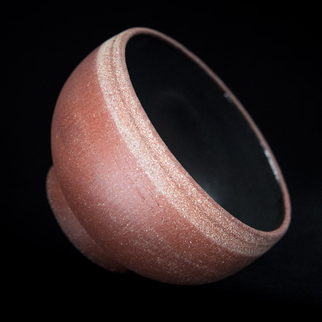Matcha bowl in brick stoneware #25-1