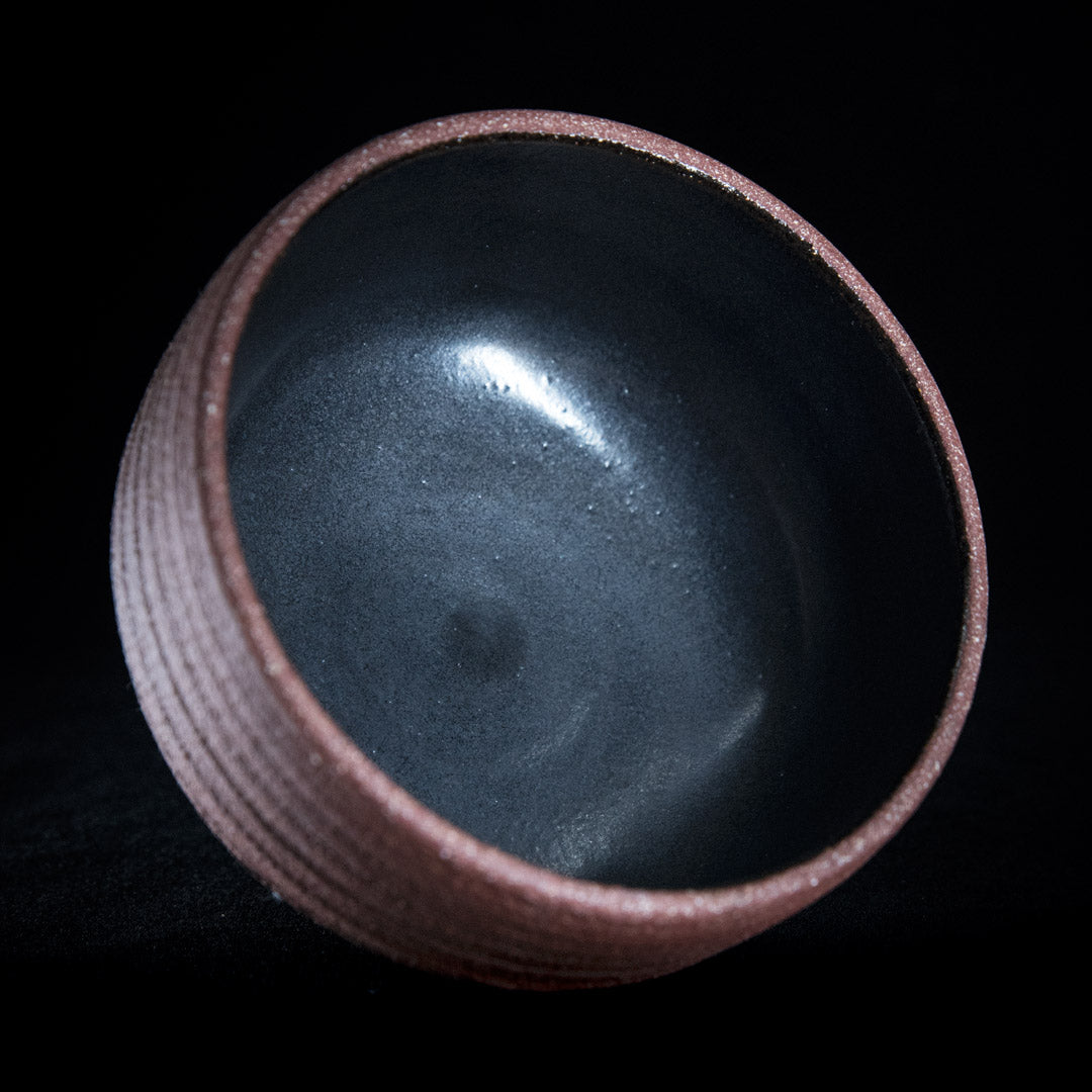 Matcha bowl in brick stoneware #25-2