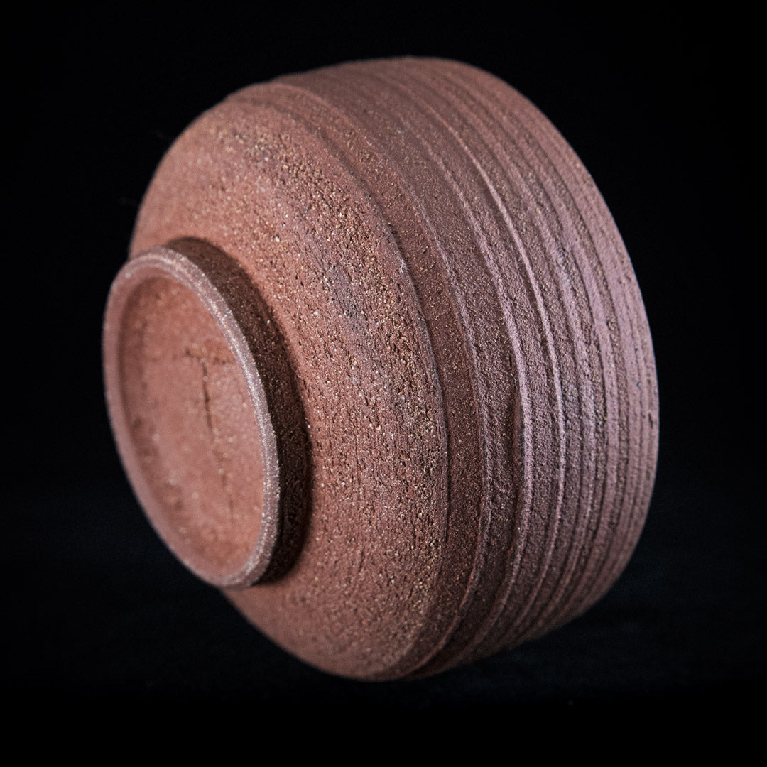 Matcha bowl in brick stoneware #25-2