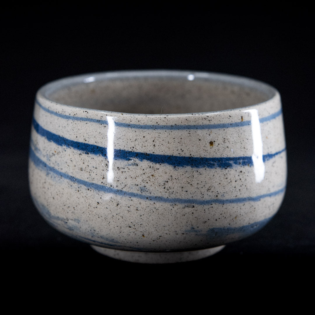 Matcha bowl in nerikomi #25-4