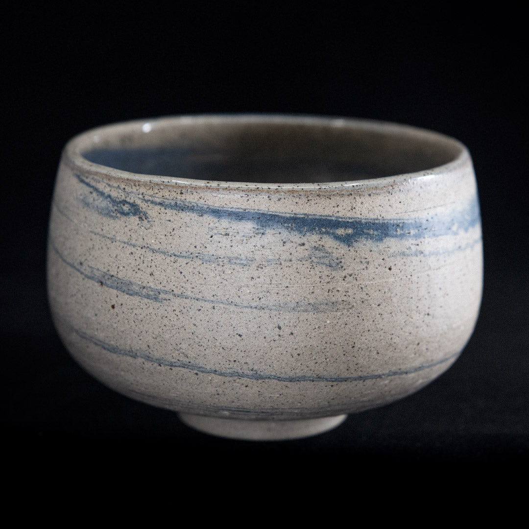 Matcha bowl in nerikomi #25-3