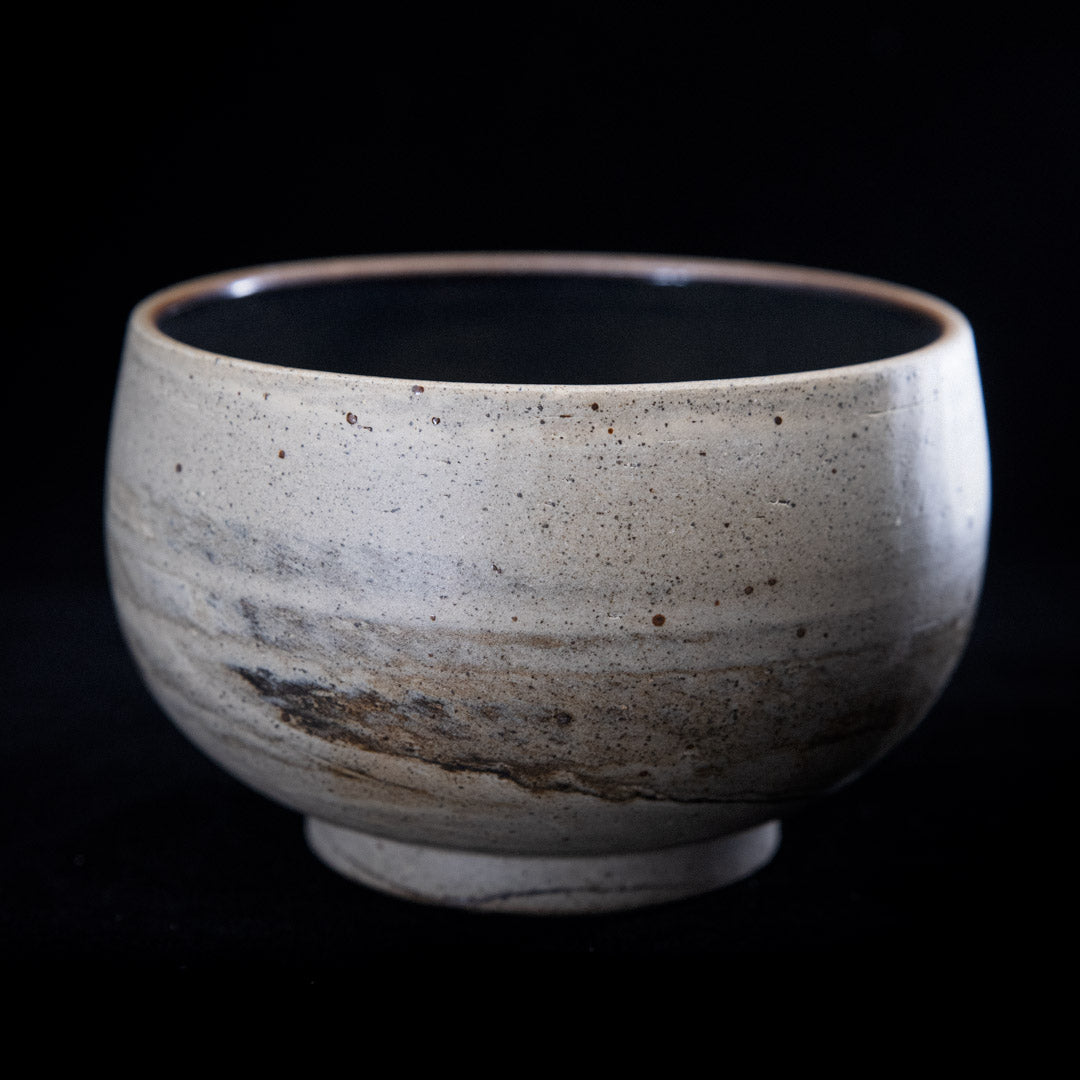 Matcha bowl in nerikomi #25-2