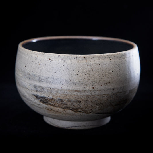 Matcha bowl in nerikomi #25-2