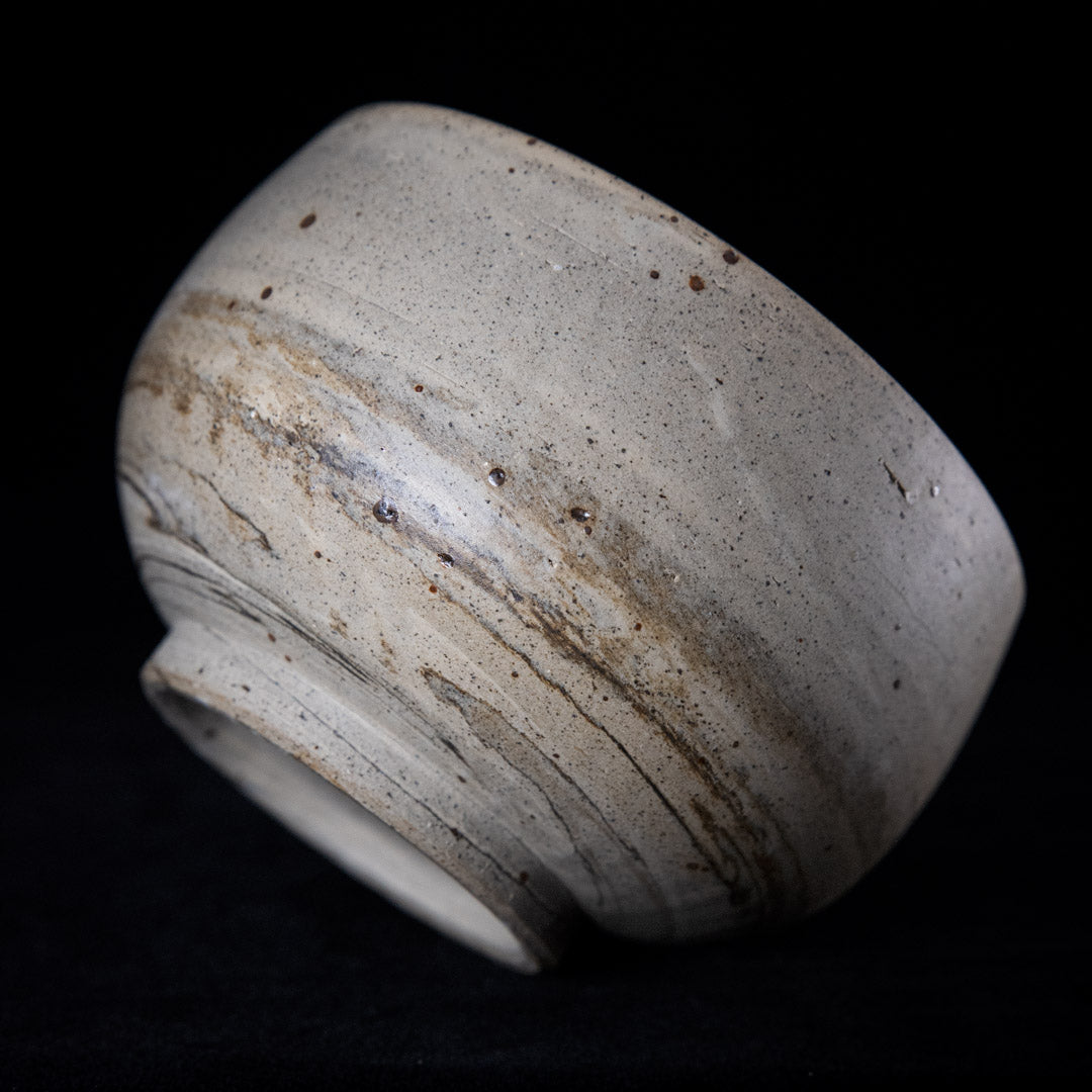 Matcha bowl in nerikomi #25-2