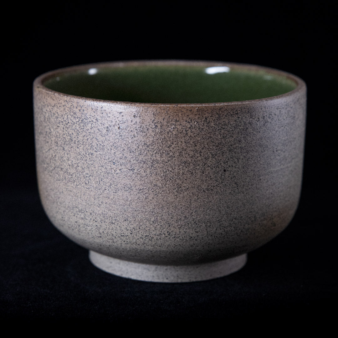Matcha bowl in ashes stoneware #25-1