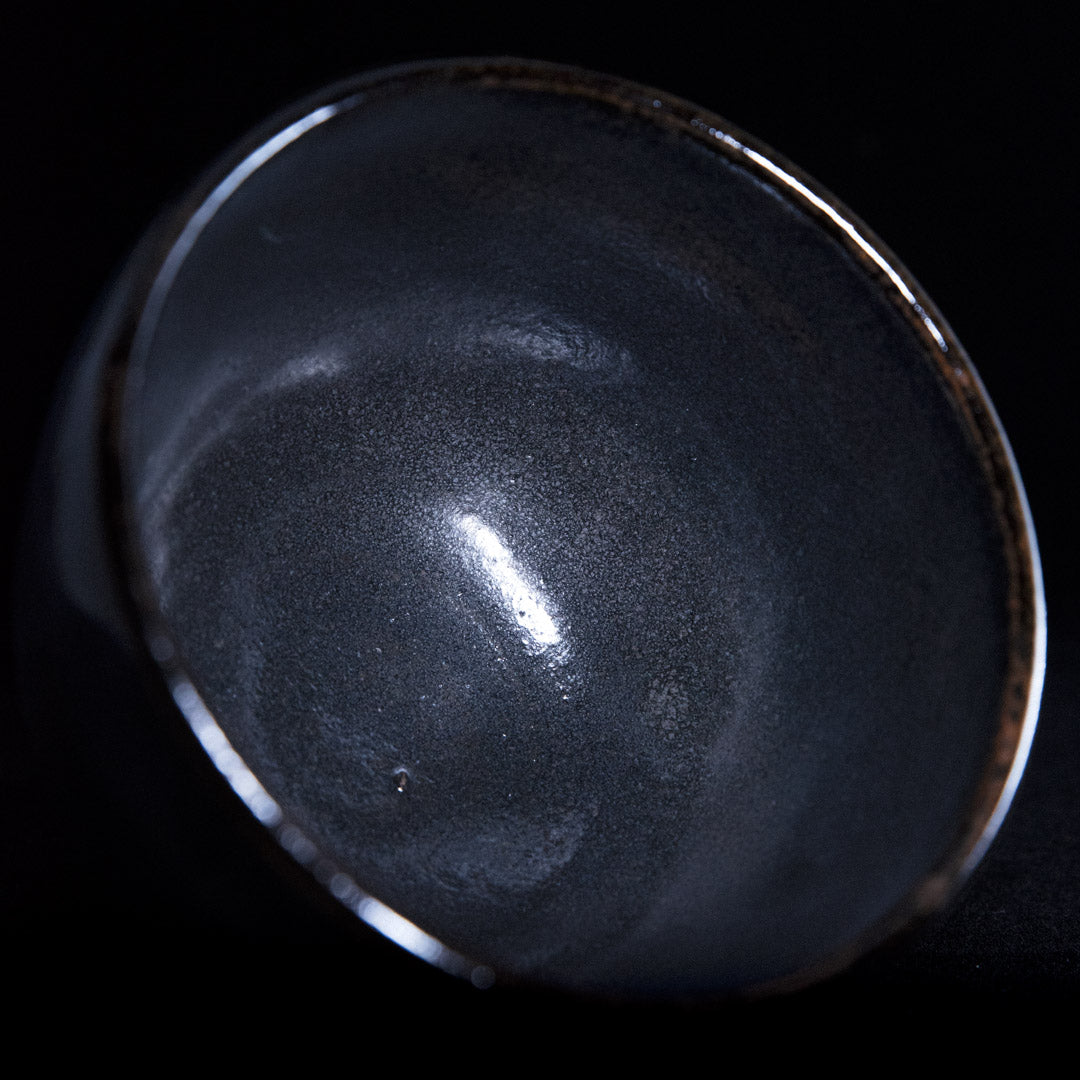 Matcha bowl in ochre stoneware #25-5